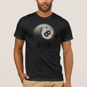 T-SHIRT BOULE DE BILLARDS DU NUMÉRO 8 - ÉRODÉE ET ÂGÉ