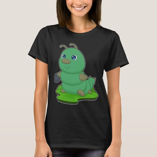 T-shirt Boule de bowling Caterpillar Bowling (Devant)