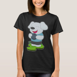 T-shirt Boule de bowling de chien