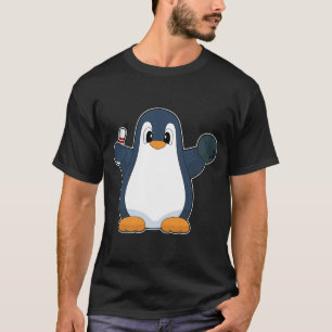 T-shirt Boule de bowling de pingouin