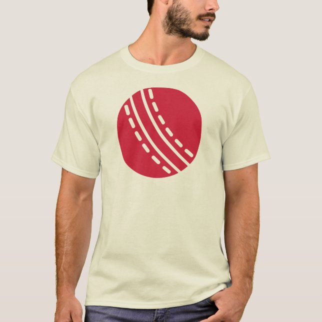 T-shirt Boule de cricket (Devant)