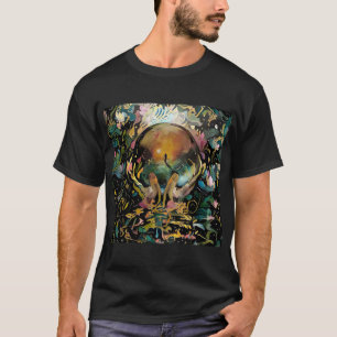 T-shirt Boule de cristal dans des mains de Dieu