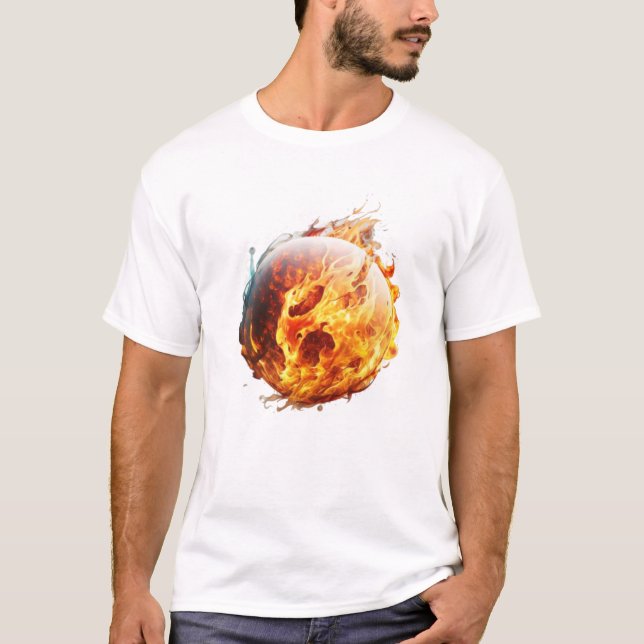 T-shirt Boule de feu (Devant)