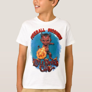 T-shirt Boule de feu en approche Little Devils Club