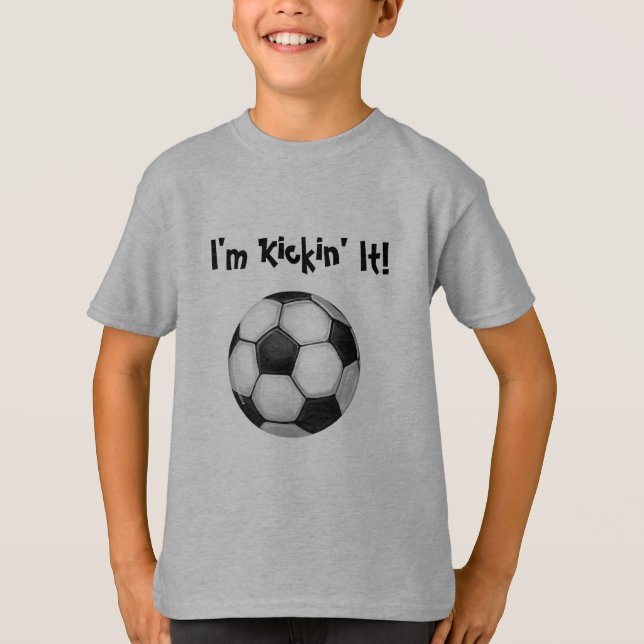 T-shirt Boule de football (Devant)