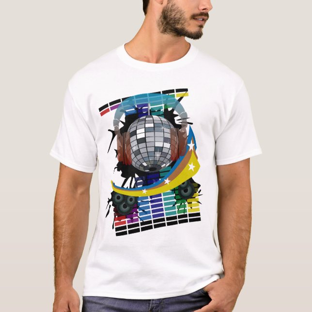 T-shirt Boule de miroir (Devant)