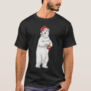 T-shirt Boule de Noël d'ours polaire