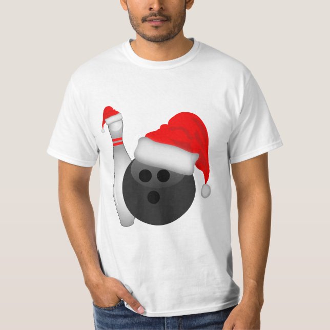 T-shirt Boule de Noël et épingle (Devant)