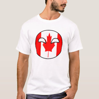 T-shirt Boule de pays du Canada