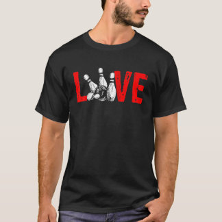 T-shirt Boule De Quille Amour Quilles Joueur De Quilles Gr