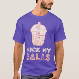 T-shirt Boule De Thé Boba Boule De Thé Kawaii Face