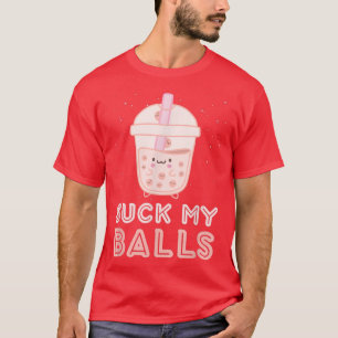 T-shirt Boule De Thé Boba Boule De Thé Kawaii Face