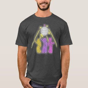 T-shirt Boule Disco cool Vintage 80s Dance Party Retro
