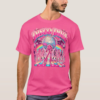 T-shirt Boule Disco Reine Disco Diva Danse 70S