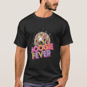 T-shirt Boule disco Vintage Rétro boogie fièvre boule disc