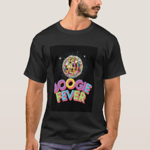 T-shirt Boule disco Vintage Rétro boogie fièvre discoball