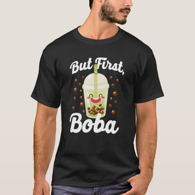 T-shirt Boule Mais Premier Boba Tea (Devant)
