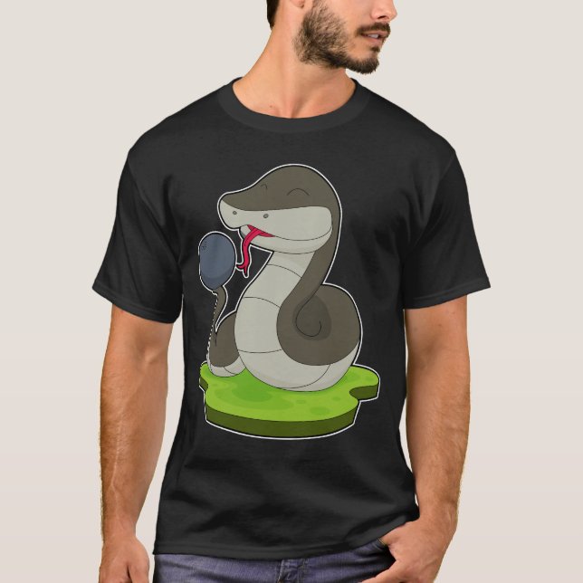 T-shirt Boule Snake Bowling (Devant)