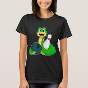 T-shirt Boule Snake Bowling