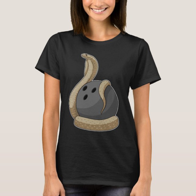 T-shirt Boule Snake Bowling (Devant)