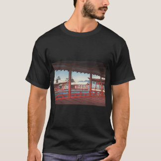 T-shirt Bouleaux blancs d'automne avec des feuilles d'auto
