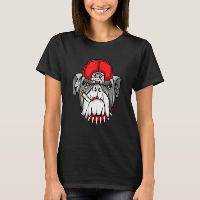 T-shirt Bouledogue (Devant)