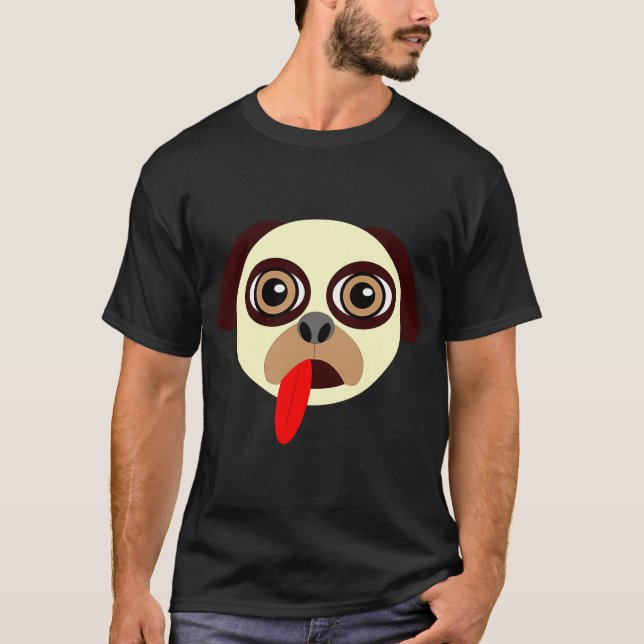 T-shirt bouledogue (Devant)