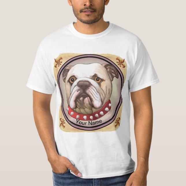 T-shirt Bouledogue  (Devant)