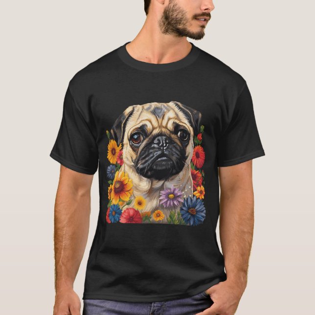 T-shirt bouledogue (Devant)