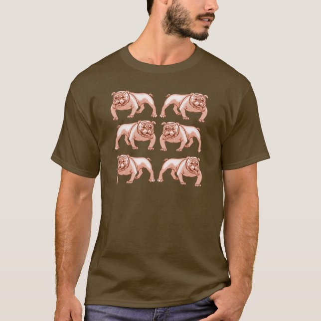 T-shirt Bouledogue (Devant)