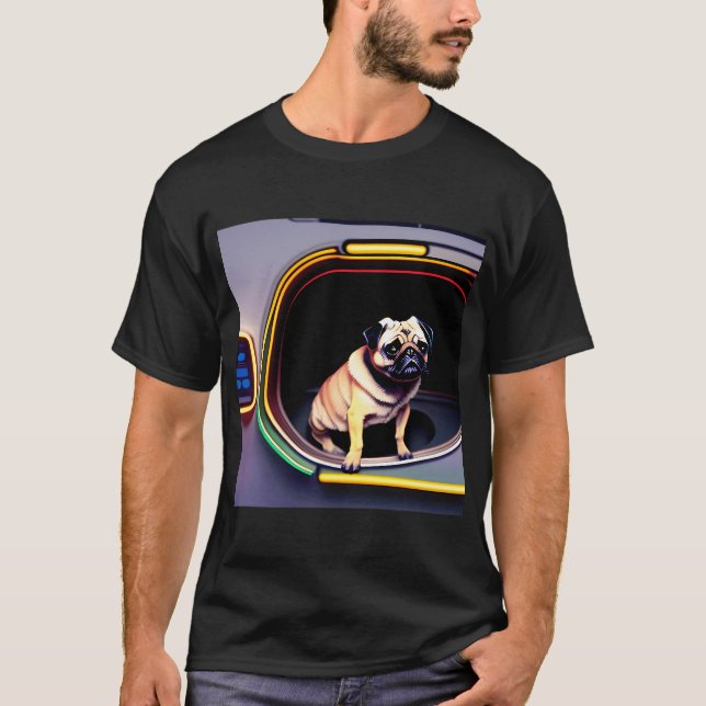 T-shirt bouledogue (Devant)