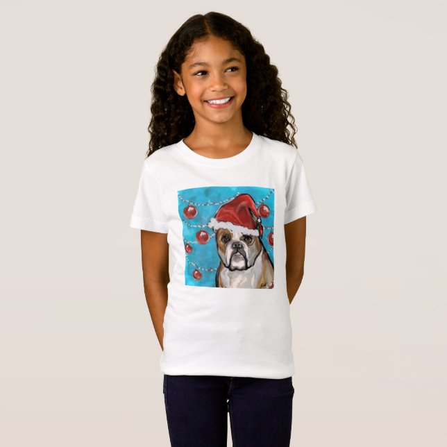 T-Shirt Bouledogue (Devant entier)
