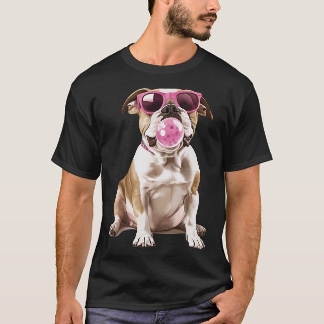 T-shirt Bouledogue   (Devant)