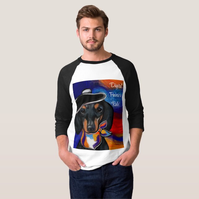 T-shirt Bouledogue allemand de nain, plus communément appe (Devant entier)