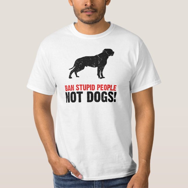 T-shirt Bouledogue américain (Devant)