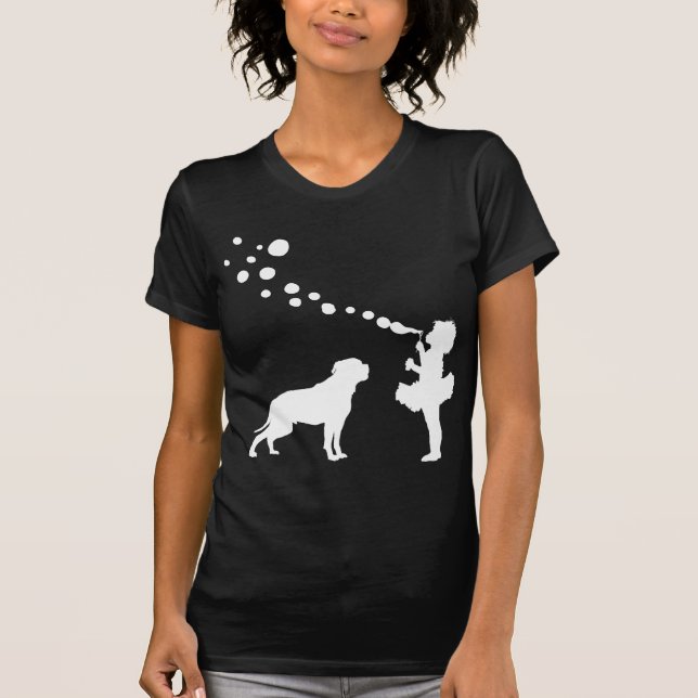 T-shirt Bouledogue américain (Devant)