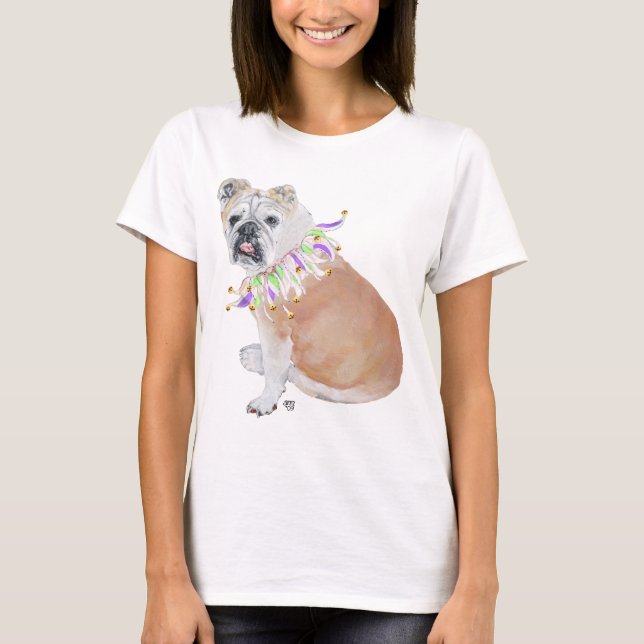 T-shirt Bouledogue Anglais (Devant)