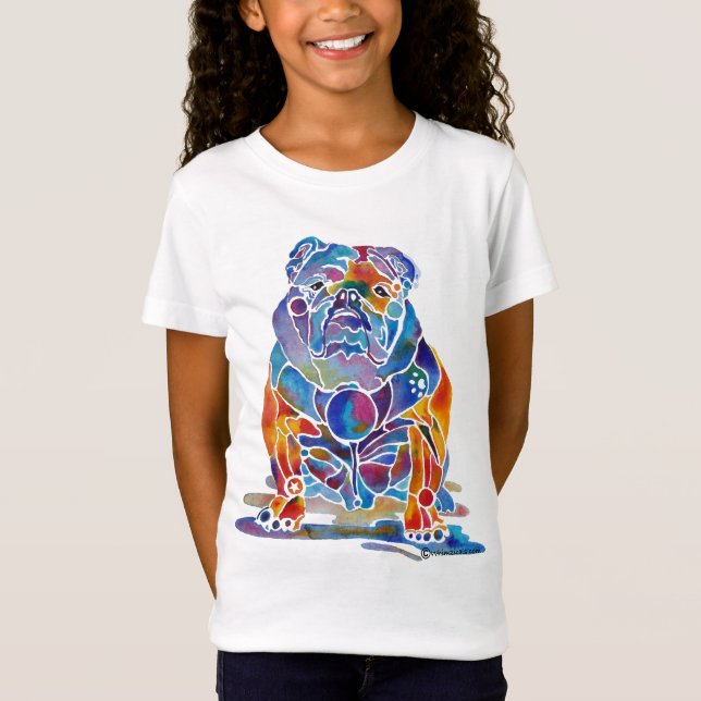 T-Shirt Bouledogue anglais (Devant)
