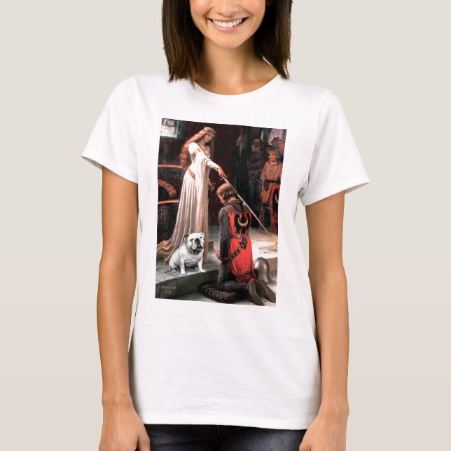 T-shirt Bouledogue anglais 9 - L'Accolade (Devant)