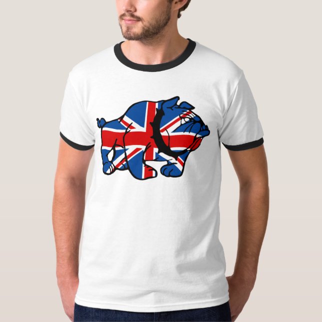 T-shirt Bouledogue britannique impressionnant (Devant)
