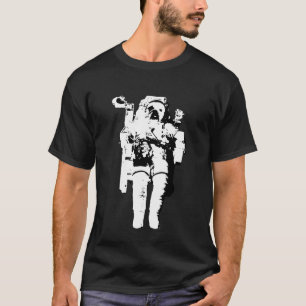 T-shirt Bouledogue d'astronaute