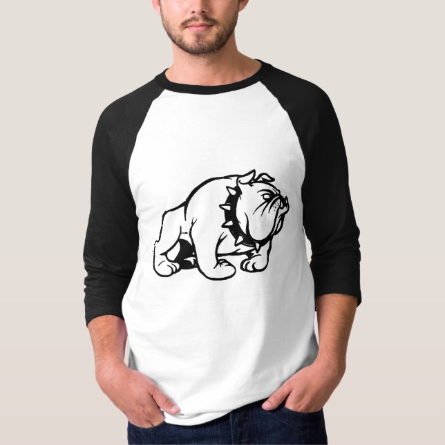 T-shirt Bouledogue dur (Devant)