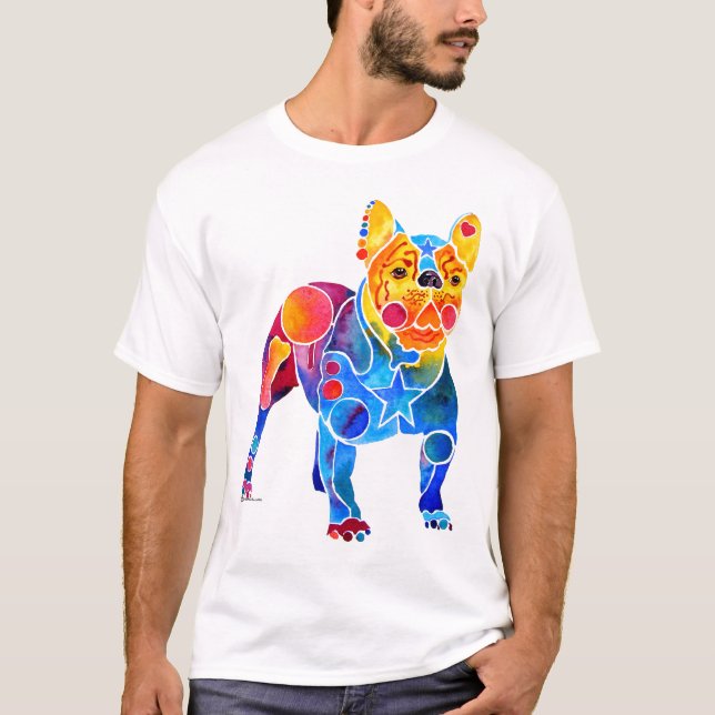 T-shirt Bouledogue français (Devant)