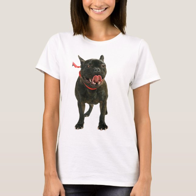 T-shirt Bouledogue français (Devant)