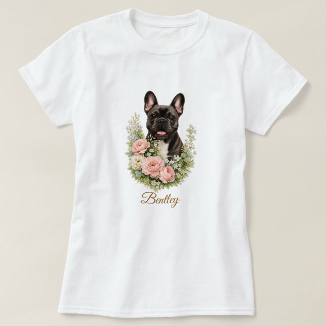 T-shirt Bouledogue Français (Design devant)