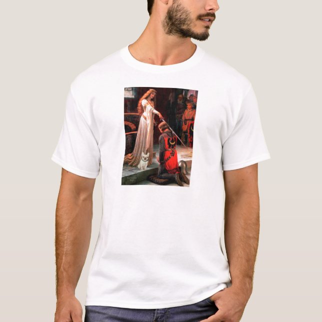 T-shirt Bouledogue français 1 - L'Accolade (Devant)