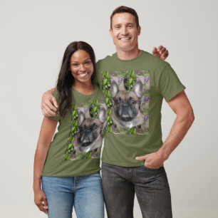 T-shirt Bouledogue français avec abeille