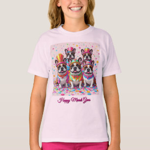 T-shirt Bouledogue français Carnaval French Bulldog