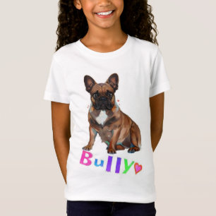 T-Shirt Bouledogue français Cartoon French Bulldog