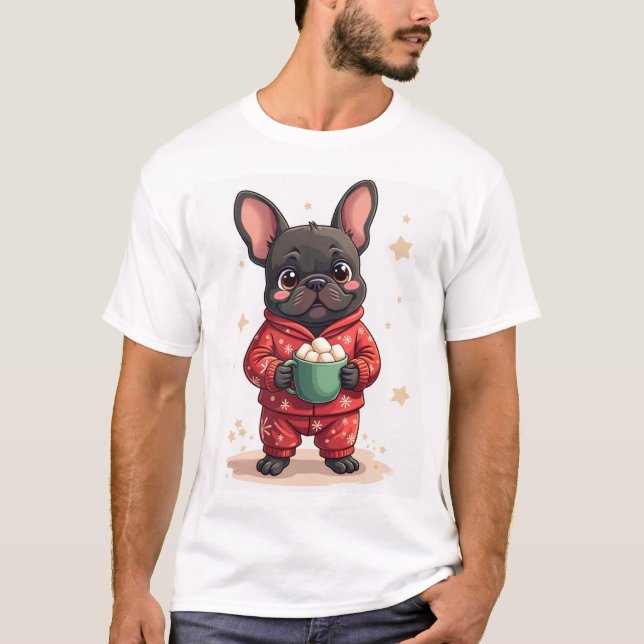 T-shirt Bouledogue Français Cozy Cocoa (Devant)